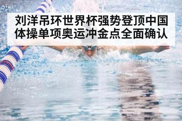刘洋吊环世界杯强势登顶中国体操单项奥运冲金点全面确认